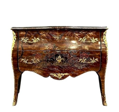 Commode sauteuse galbée - , en