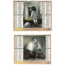 Almanach Des PTT 2004, Calendrier Des Postes, Ardennes, Photos Enfants F&J Hirn