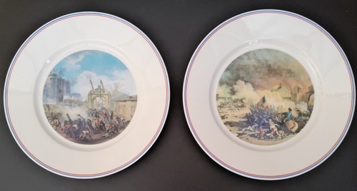 Assiettes musée carnavalet - x2,