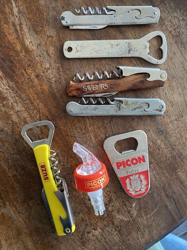 Lot bar couteau décapsuleur - couteau,