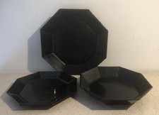 Arcoroc vintage 3 assiettes Octime 1 plate 1 creuse 1 dessert 3 french plates