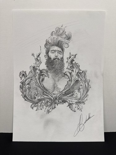 Dessin original signé - original,
