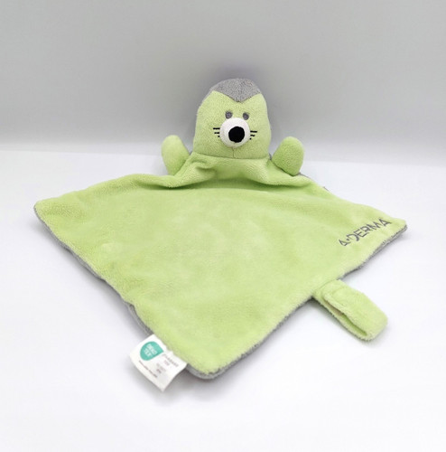 Doudou plat hérisson - , vert