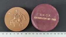 MEDAILLE ELECTRIFICATION EST-PARIS CHEMINS DE FER SNCF 1962 - REF13077J