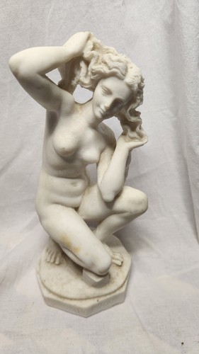Belle statuette plâtre - en,