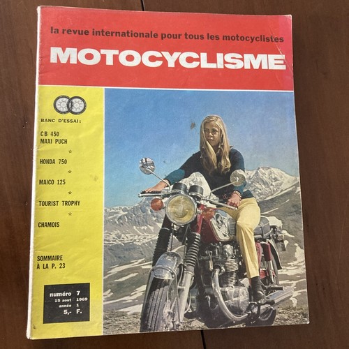 Revue moto cyclisme 7 1969 - moto,
