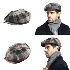 Chapeau octogonal homme béret