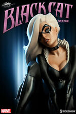 Statue Marvel Black Cat Comiquette Campbell Blackcat Sideshow  2104/3500