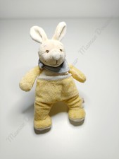 Peluche/Doudou Kangourou Beige Poche Jaune Bandana Bleu 20cm Australia - Noukies
