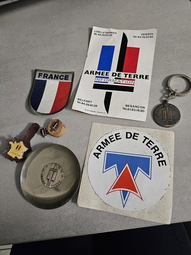 Lot militaire armée terre - lot,