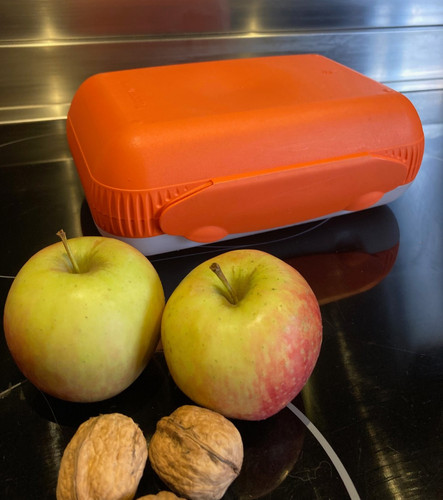 Lunch box plastique - en, orange