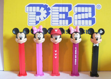SERIE DE 5 PEZ DIFFERENTS / MICKEY ET MINNIE / DISNEY / PORT OFFERT