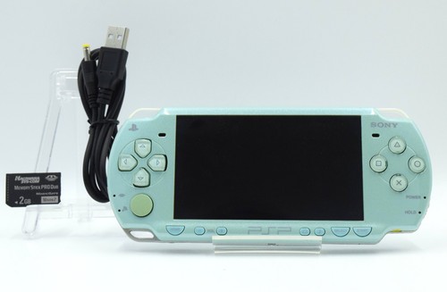 Console sony psp 2000 - 2000, verte