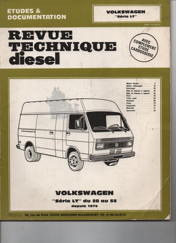 Revue technique volkswagen - technique, vw
