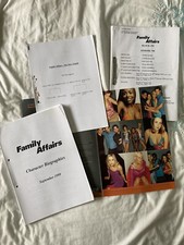 Family Affaris video script