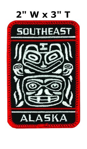 Alaska tribal totem patch - alaska,