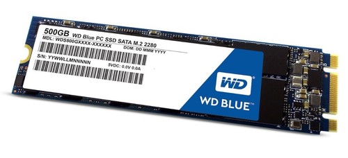Ssd bleu disque dur - bleu,