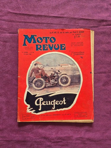 Moto revue 331 07 1929 - n°331, /