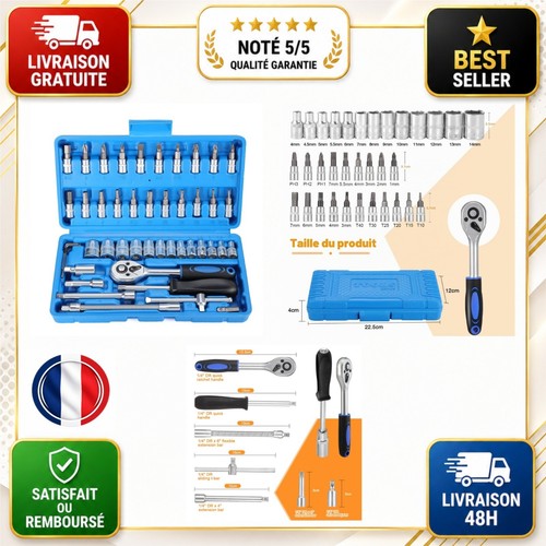 Coffret pièces douilles - coffret,