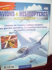 AVIONS ET HELICOPTERES MILITAIRES : fascicule n° 48 AMX GHIBLI - Editions Fabbri