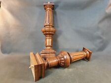 Lot de 2 anciennes colonnes de