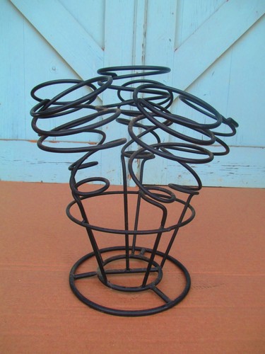 Wire wine rack retro - wire,