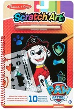 Pat Patrouille cahier Magique paw patrol 10 scènes images a grater jouet voyage