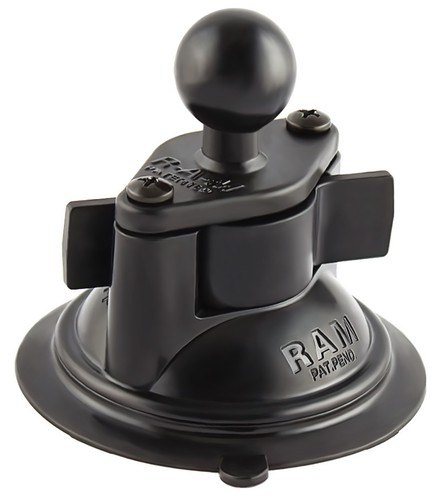 Base ventouse aluminium - de,
