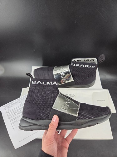 Balmain cameron mesh sneakers - balmain,