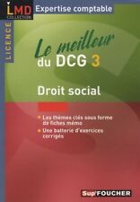 Le meilleur du DCG 3 droit social - Maryse Ravat - V382038