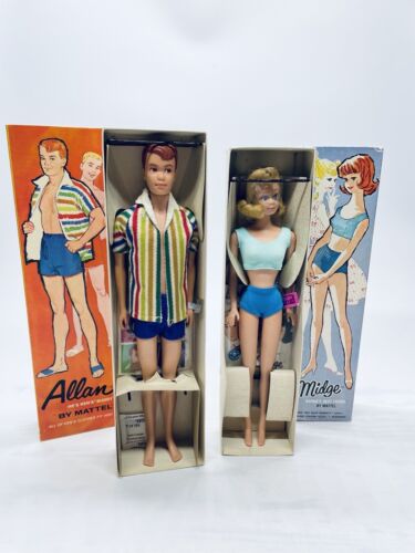 Vintage barbie 1964 midge et - midge,