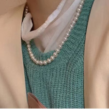 Collier de perles 8mm en Nacre