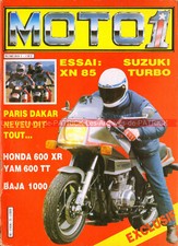 MOTO 1 3 KAWASAKI GPZ 1100 SUZUKI XN 85 Turbo YAMAHA OW 60 NORTON 850 Commando