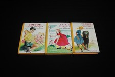 Lot 3 x livres Une bergère et son chien Anne en vacances Toutou et ses cousines