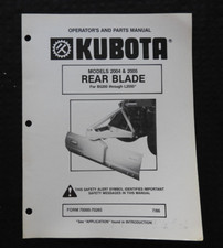 Kubota B5200-L2550 Séries