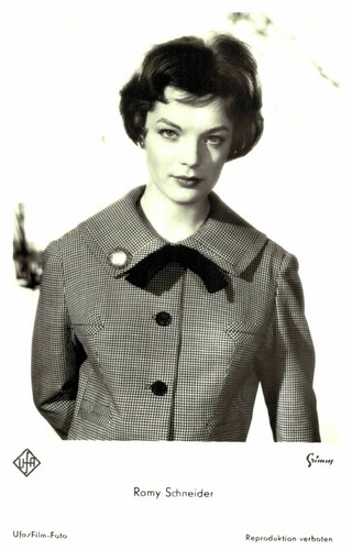 Romy schneider carte postale - schneider, *