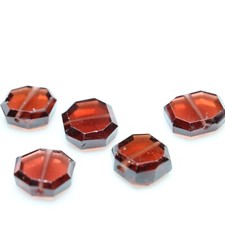 1 grenat pierre précieuse naturelle 8/8mm N49 création bijoux