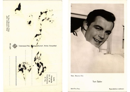 Cpa toni sailer - sailer, star