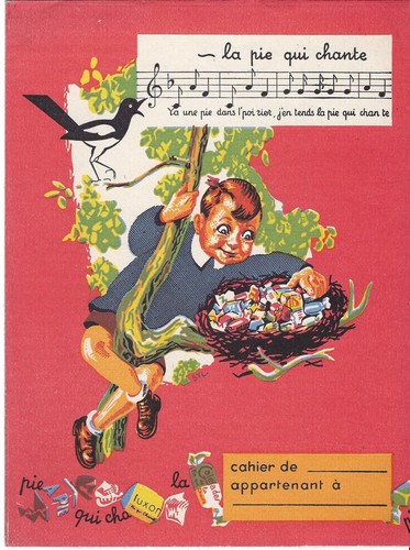 Protège cahier ancien - cahier, ancien.