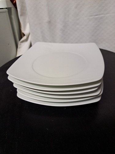 Assiettes coquet porcelaine - 6,