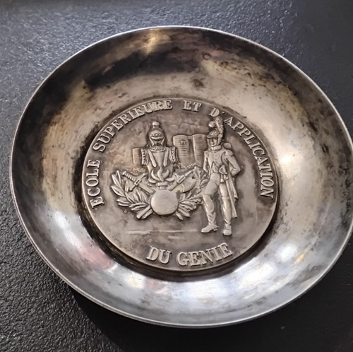 Coupelle argentée armée - coupelle,
