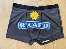 Caleçon Boxer Ricard Noir Logo Soleil XXL Plage Pétanque Collector Neuf OM