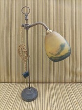 lampe art deco art nouveau fer