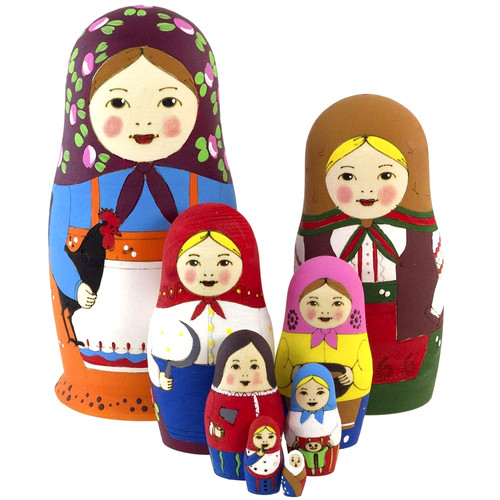 Poupee russe classique - classique,