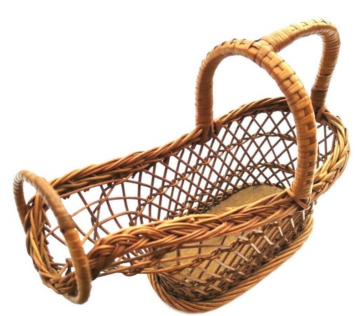 Porte bouteille osier - porte,