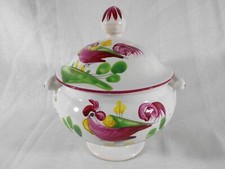 SUCRIER " AU COQ " EN FAIENCE