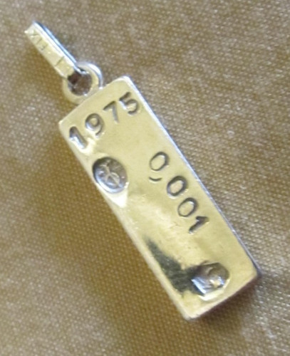 Pendentif plaqué fix - pendentif,