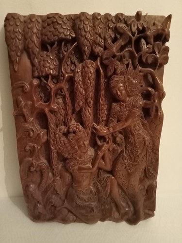 Sculpture bois exotique - en,