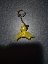 Porte clé ancien vintage année 60-70 Bonhomme RUSH ON publicitaire porte clef