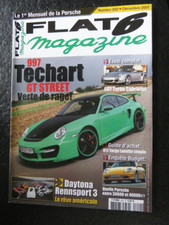 FLAT 6 magazine 202 dec  2007  Porsche 997 techart, 997 turbo état neuf